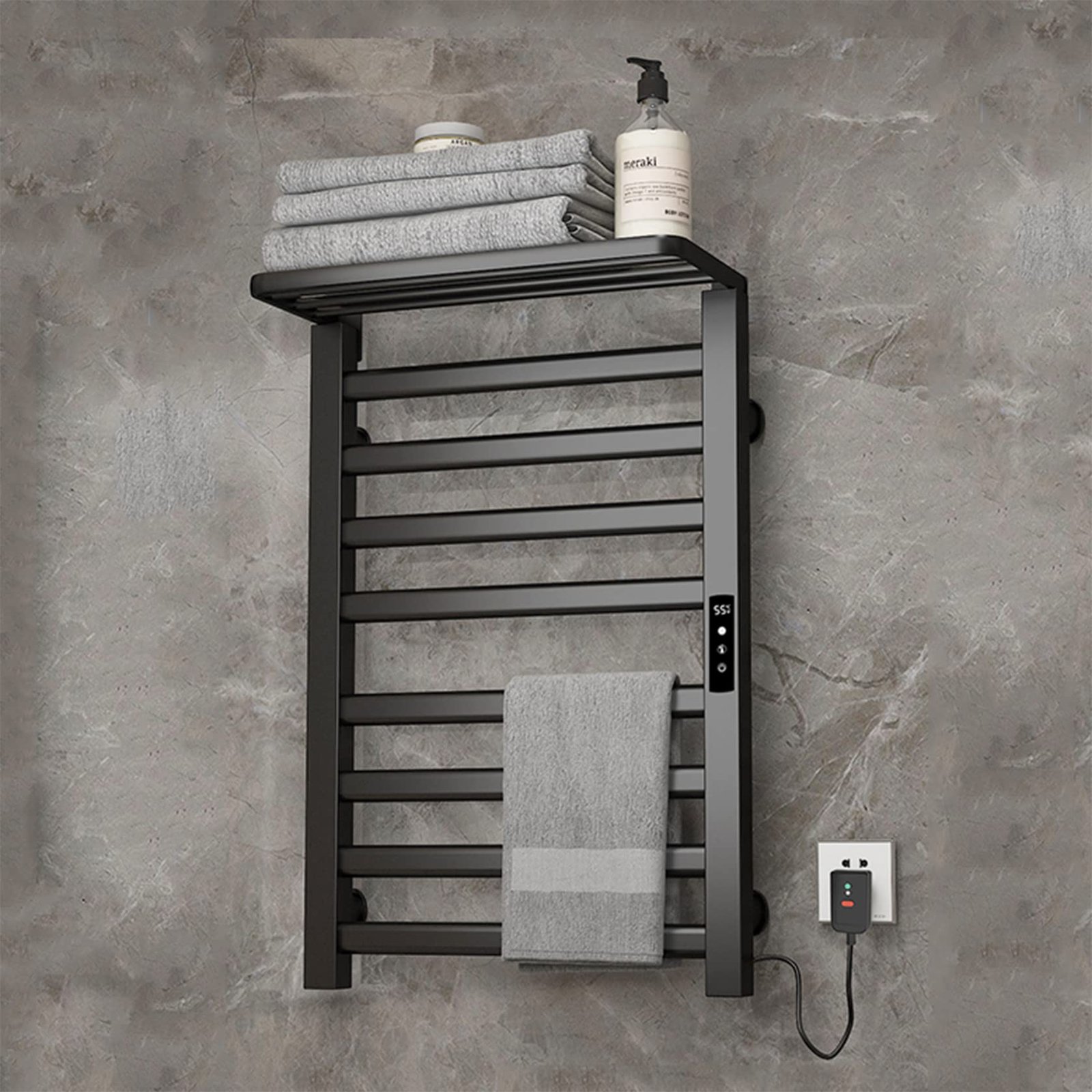 How to install an electric towel rail?