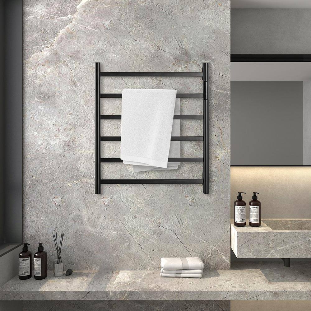 Is an electric bathroom towel rail safe?